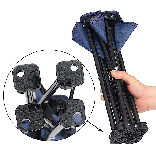 Portable Folding Camping Stool Outdoor Camping Lightweight Samll Chair for Fishing Hiking Gardening and Beach with Carry B...