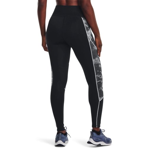 Under Armour - Womens Train Cw Leg Novelty Leggings, Color Black/Calypso/Jet Gray (001), Size: Large