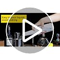 SuproBarware Flair Bottles Practice Set of 3 Bartender Practice Bottle 25oz/750ml Flair Bartending Kit Performance Trainin...
