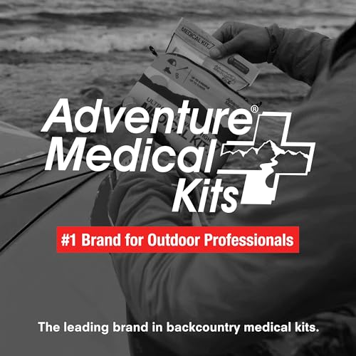 Adventure Medical Kit Ultralight/Watertight Medical Kit .7 - Up to 3 People, Up to 3 Days - Includes Bandages, Blister Ess...