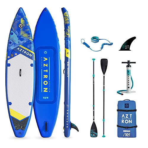 AZTRON Lunar AS-131D SUP Inflatable 9'9" Stand Up Paddle Board