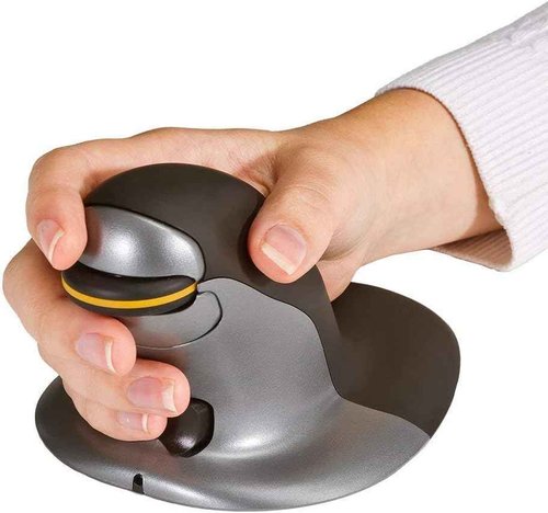 Posturite Penguin Ambidextrous Vertical Mouse Medium Blutooth Wireless
