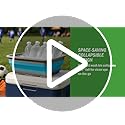 Collapsible Bucket for Cleaning - 7.27L Foldable Wash Bin Dish Tub - Collapsible Wash Basin or Camping Sink for Beach, Tai...