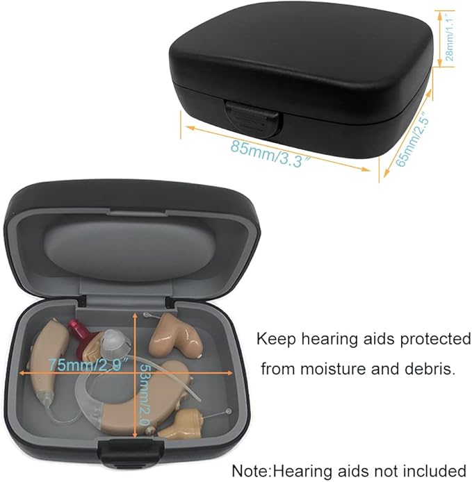 12 Pieces Hearing Aid Cleaning Brush Kits Tools with Wax Loop and Magnet Suitable for Earbuds/Headphones Cleaner with Storage Case