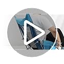 MKSY High Back Beach Chairs,2Pack Protable Folding Chair for Adults,Foding Camping Chairs with Carry Bag Cup Holder for Be...