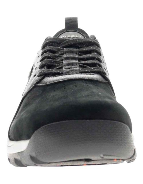 Propét Men's Visp Waterproof Shoe, Black Suede 10 XX-Wide US