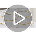 48 Pack Clear Champagne Tower Glasses 7 Oz Champagne Flutes Plastic Champagne Coupe Glasses With Gold Rim Disposable Marti...