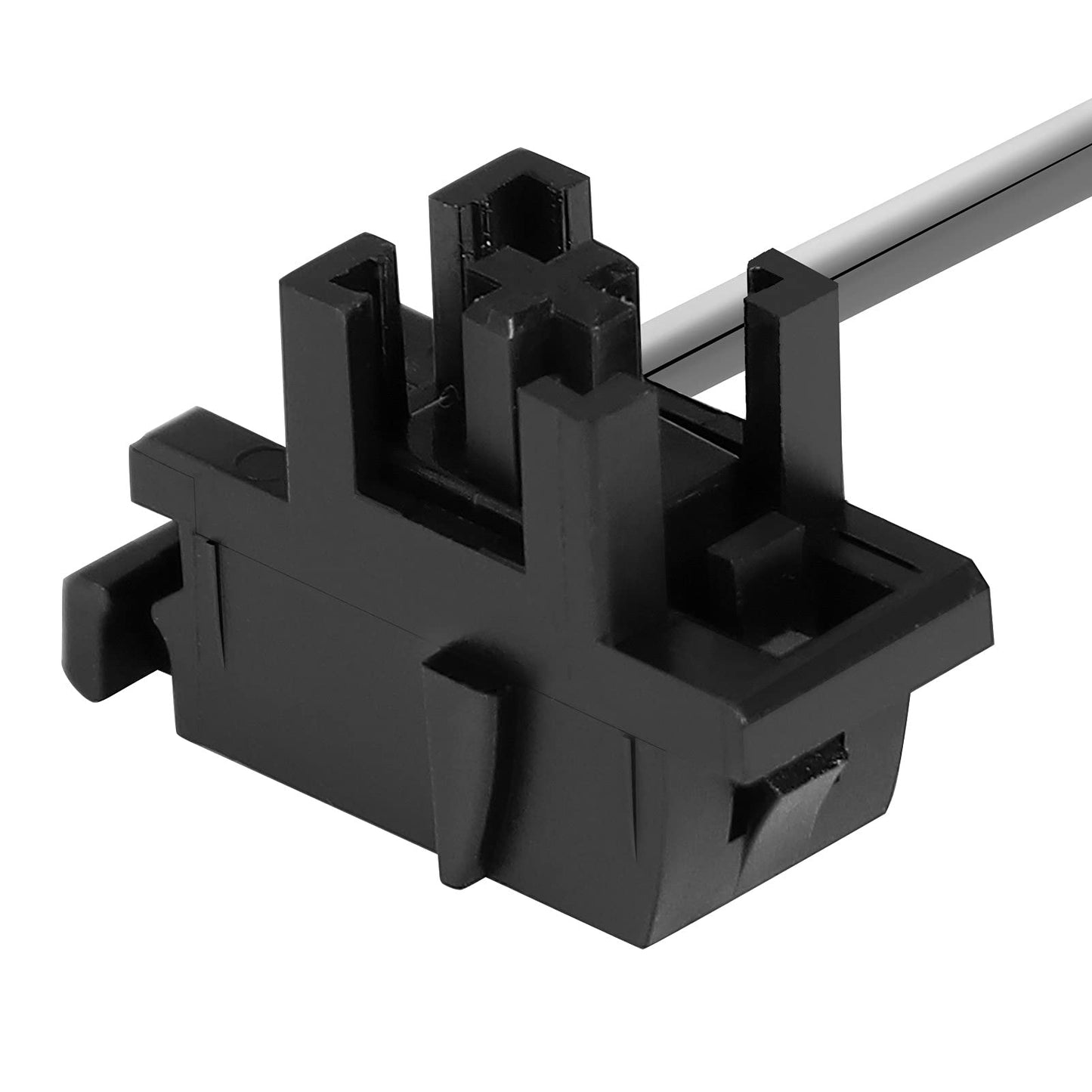 ZugGear Black Plate Mount Stabilizers 2U 6.25U 7U for Mechanical Keyboards (DUROCK Black Plate Mount 104 Keyboard Kit)-New