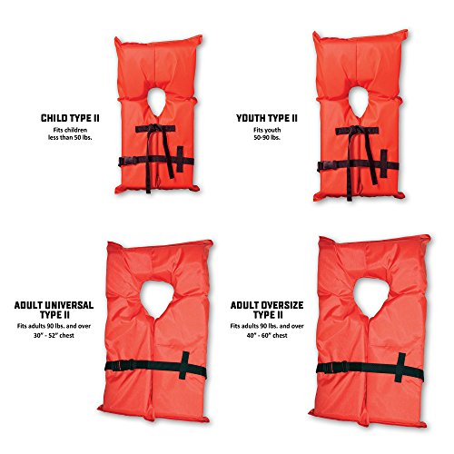 ONYX Adult Universal Type 2 USCG Approved Life Jacket