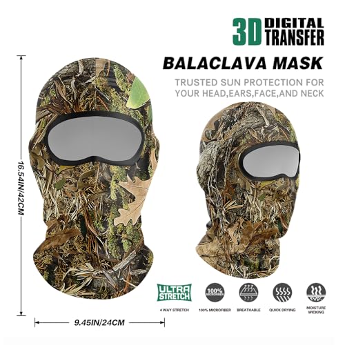 Breathable Camouflage Balaclava Mask Men for Hunting Hunter Hiking Cycling Motorcycle