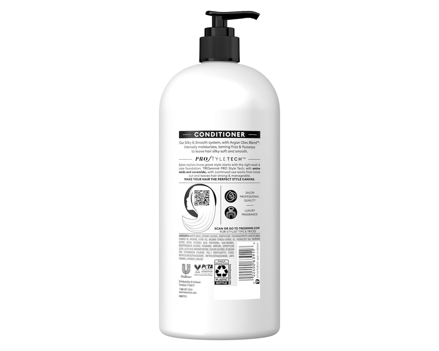 TRESemm Smooth and Silky Conditioner with Pump, 39 oz