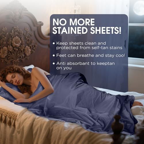 JAICOM Ultralight Sleeping Bag Liner - 5.3 oz Washable Adult Sleep Sack & Travel Sheets, Self Tan Sleep Sack with Two-Way-...