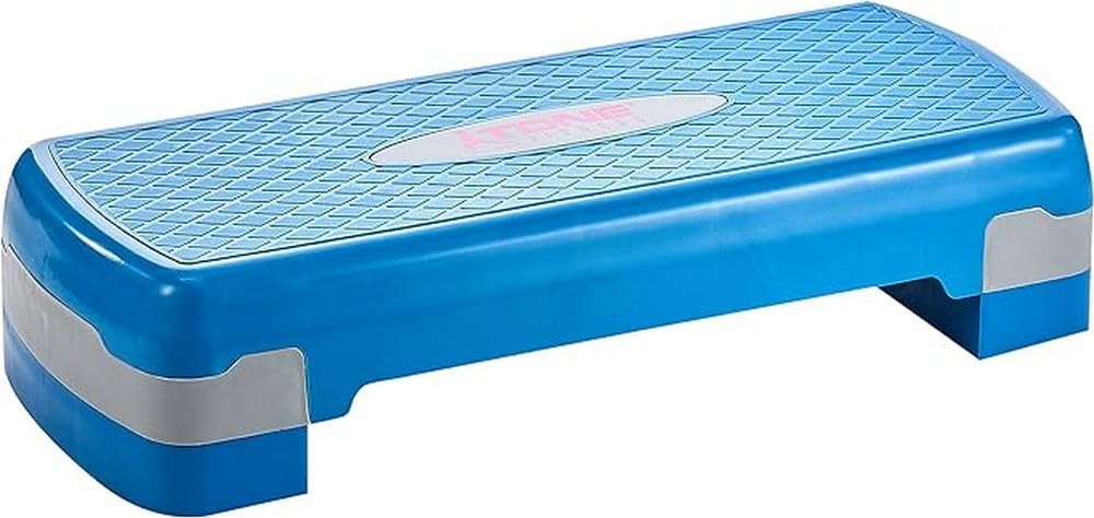 Tone Fitness Aerobic Step, Blue | Exercise Step Platform, Medium