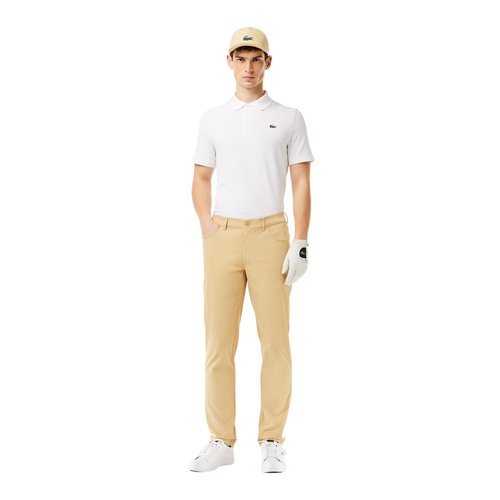 Lacoste Men's Sport Ultra Dry Slim Fit Golf Pants, Croissant, 38