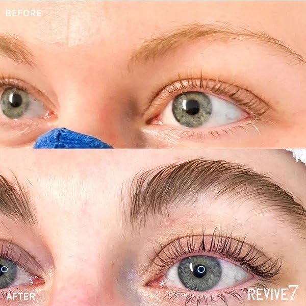 Original Revive7 Revitalizing Lash Serum for Eyelash Thickness - Eyelash Serum Brow Enhancer Eyelash Eyebrow - Lash Enhanced Formula for Longer, Full and Thicker Natural Eyelash, Made in Canada (3 ml)