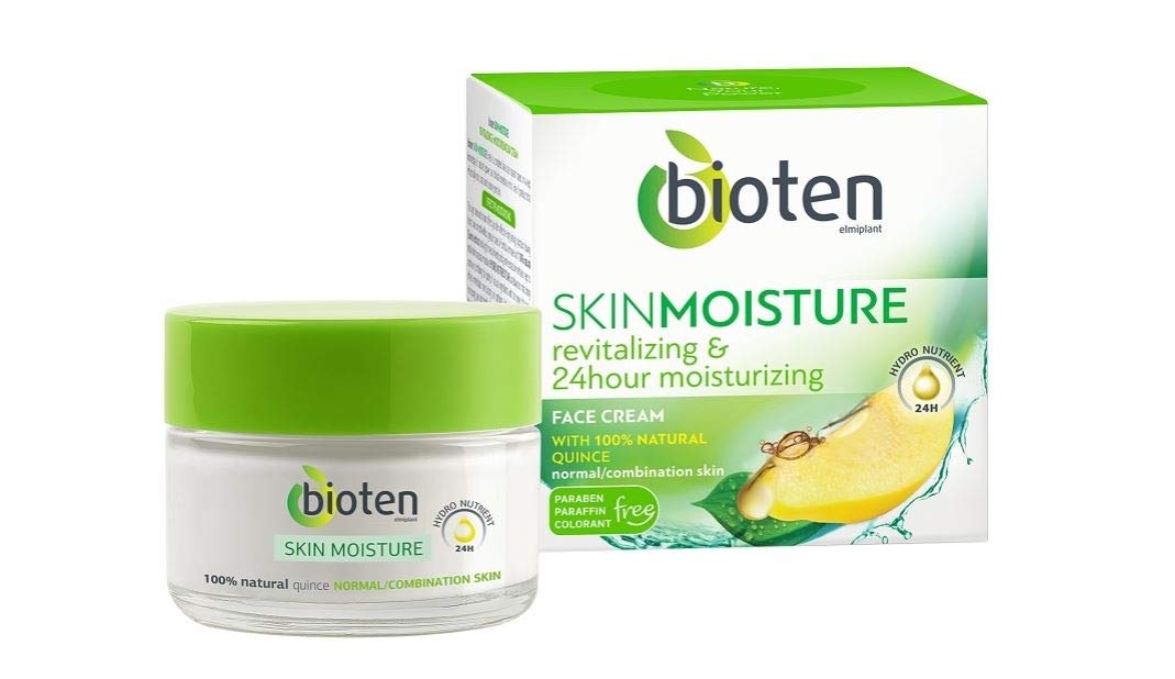 Bioten (1, Bioten Elmiplant Skin Moisturizing 24Hour Face Cream for Normal Combination Skin 50ml 1.7oz)