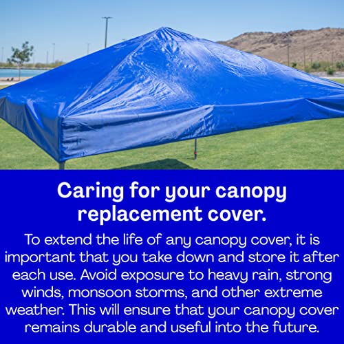 8x8 Pop Up Canopy Top Replacement Cover (Top Only)