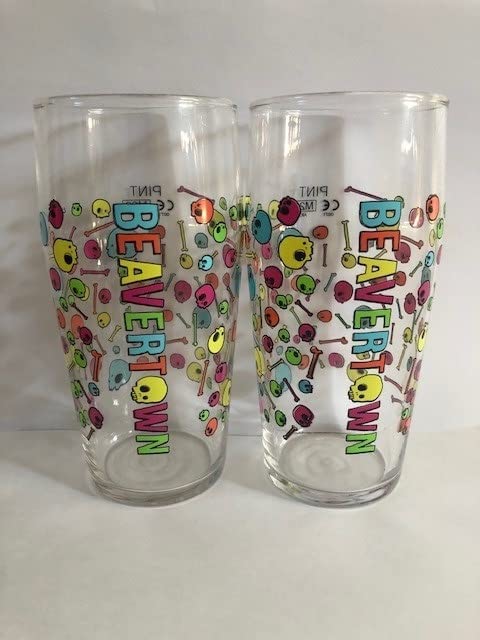 2 x Beavertown Pint Glasses, 9 oz