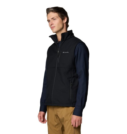 Columbia Men's Ascender II Softshell Vest, Black, XX-Large