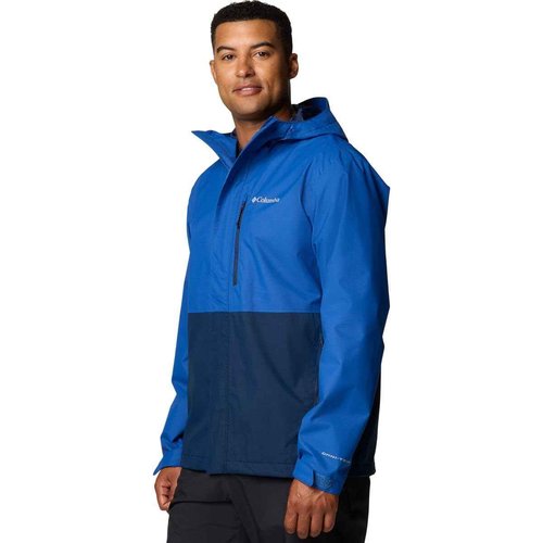 Columbia Men's Standard Hikebound II Jacket, Mountain Blue/Collegiate Navy