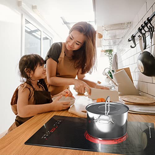 VBGK Single and Double Electric Cooktop, 110V Electric Stove Top with 9 Power Levels, Kids Lock & Timer,LED Touch Control,...
