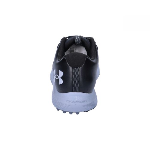 Under Armour Men's Charged Draw 2 Spikeless Cleat, (002) Black/Black/Mod Gray, 9.5, US