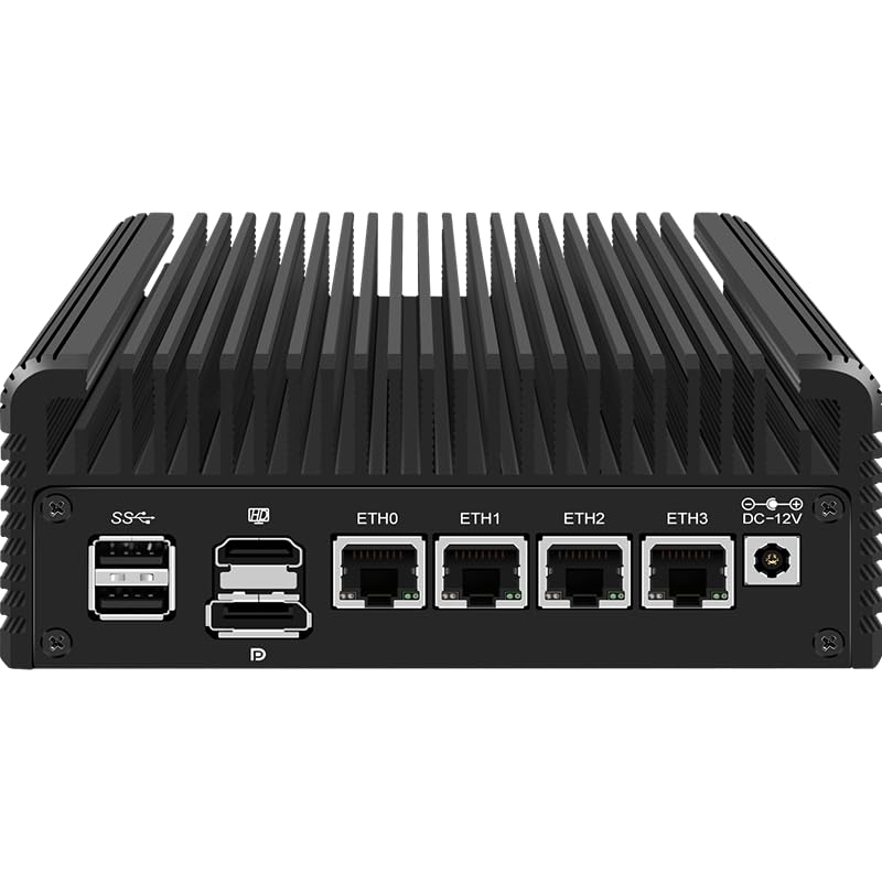Cwwk Firewall Mini Pc Intel I3 N305 8 Cores 8 Threads,Up To 3.80Ghz,Ddr5 No Ram No Ssd,4 X 2.5Gbe I226V Lan,Micro Router Applian