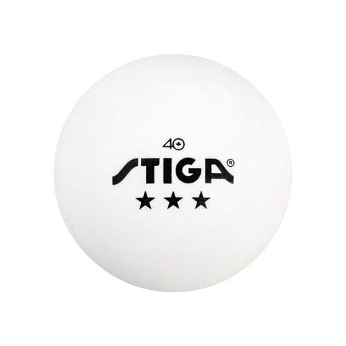 STIGA Tournament-Quality 3-Star Ping Pong Balls – 144 Bulk Pack (White) - Official Size and 40mm Weight – Ultimate Durability and High-Performance Table Tennis Balls