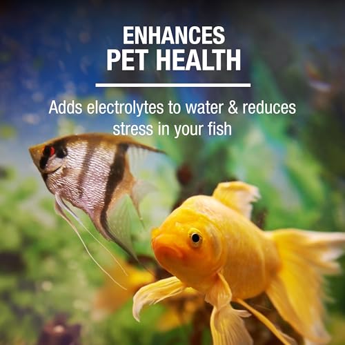 Tetra Aquarium Salt for Freshwater Fish Tanks, 16 Ounces, Salt for Tropical and Goldfish Aquariums Enhances The Health of ...