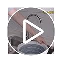 Moodyin Collapsible Water Bucket (10L / 2.6 Gal) – Portable, Easy to Carry & Store, Ideal for Car Wash, Cleaning, Camping,...