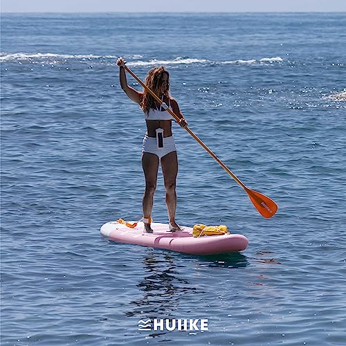 HUIIKE Inflatable Paddle Board for Adults with Accessories Included, Oar, Fins, Pump. Stand Up Paddleboard Great Stability...