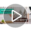 Modern Mixology 21-Piece Cocktail Shaker Set with Stand, Bartender Kit for Home Bar Accessories: 24oz Martini Shaker, Jigg...