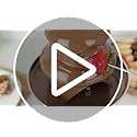 Nostalgia 3 Tier Electric Chocolate Fondue Fountain Machine for Parties - Melts Cheese, Queso, Candy, and Liqueur - Dip St...
