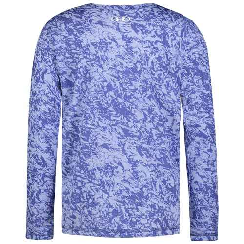 Under Armour Boys' Outdoor Long Sleeve Tee, Stylish Crew Neckline, Logo & Printed Designs, UPF 50+
