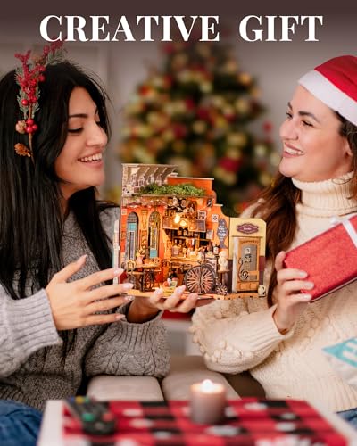 Rolife DIY Miniature House Kit for Adults, Mini Wooden Dollhouse Kit, Tiny House Diorama Building Kits-Birthday Christmas ...