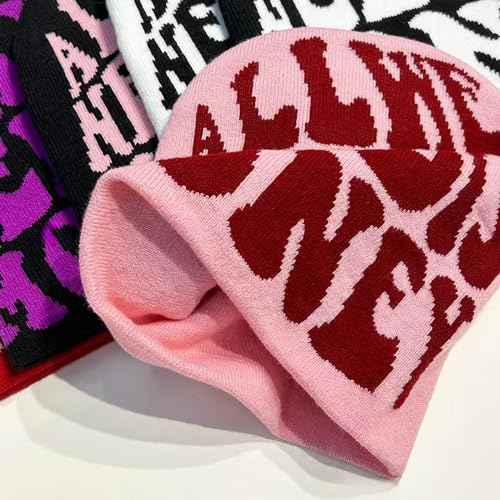 Y2K Beanie Hat for Men & Women Trendy Soft Stretchable Winter Cap, Warm Comfortable Cold Weather Knit Accessory - Green