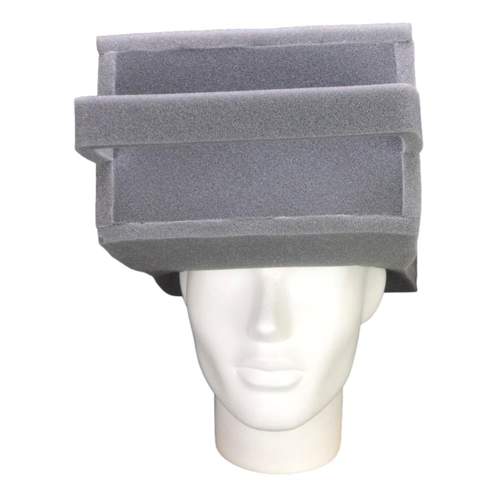 FOAM PARTY HATS: Graterhead Hat - Cheese Grater Hat - Funny Hat - Chicago Hat - Cheese Grater Foam Hat - Bears Hat - Funny Food Gift - Grater Hat - Fun Chef Hat - Cheese Hat
