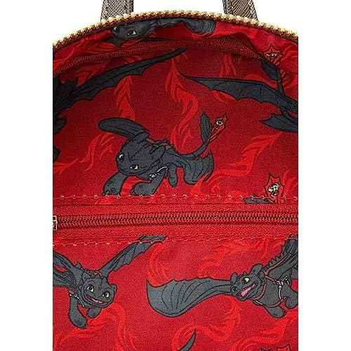Loungefly How to Train Your Dragon Toothless Cosplay Mini Backpack