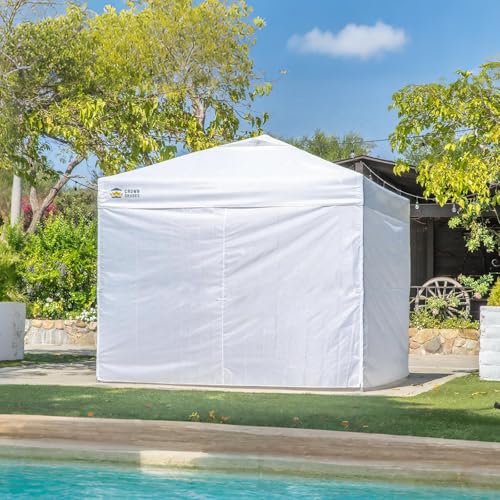 CROWN SHADES 10x10 Canopy Sidewalls (4pck) - Canopy Walls 10x10, Sidewalls for Canopy - Canopy Cover, Canopy Accessories, ...