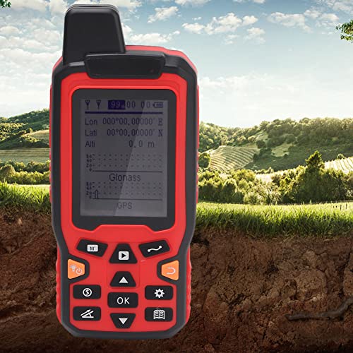 Handheld GPS Area Meter with 2.4 Inch LCD Display Real Time Land Measurement Tool for Surveying Farm Land Lawn Garden and ...