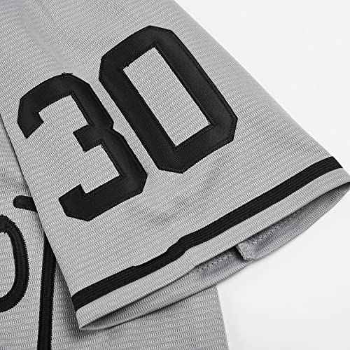 90s Outfit for Men,Sandlot 30 Jersey Rodriguez 30 Squints 5 Yeah-Yeah 11 Short Sleeve Baseball Jerseys for Men Women