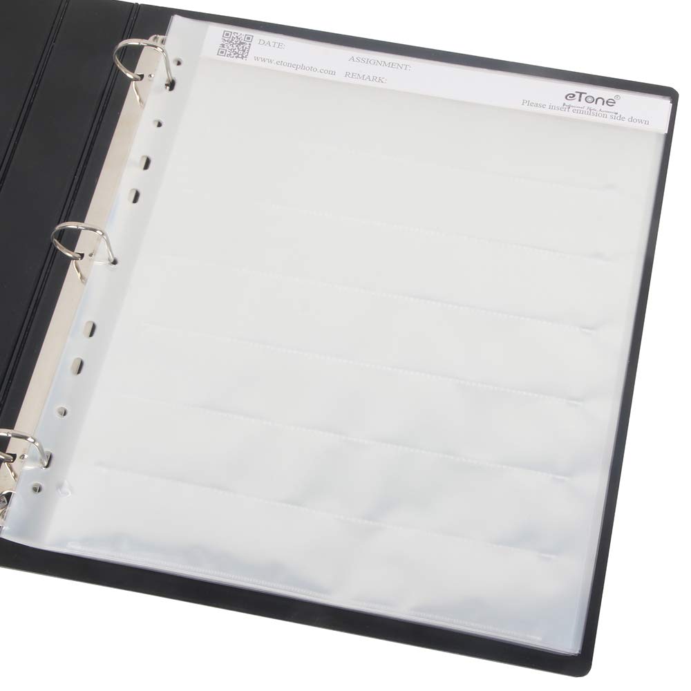 50X Etone Archival Storage Sheets 135 35Mm Negative Page Preservers (50X135)