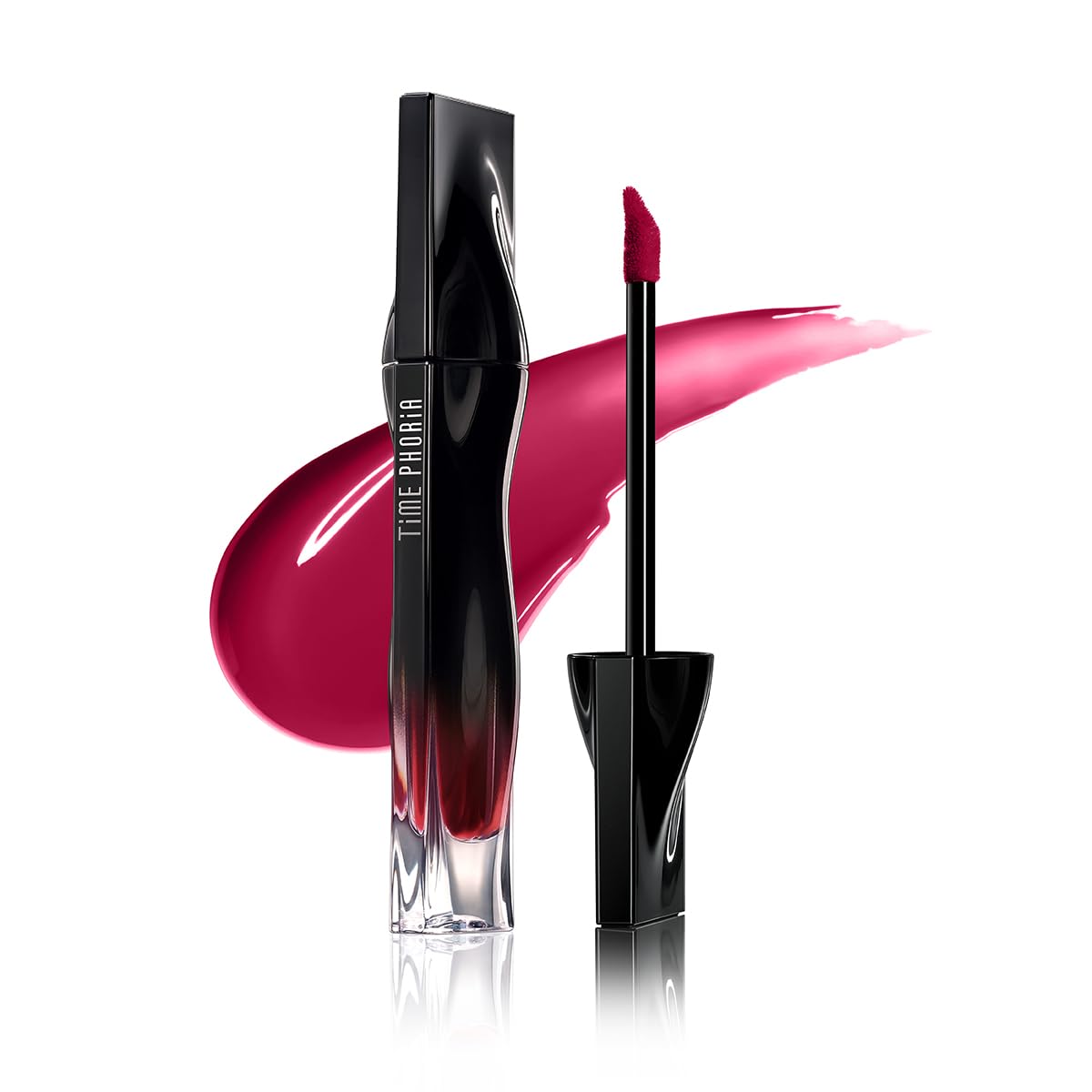 TIMEPHORIA Stellar Dust Lip Stain 04 Cherrion, Transfer-Proof & Smudge-Proof Lip Gloss, Cherry Pink Tinted Glossy Finish, High-P