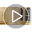 10FT x 7FT White Sheer Curtains with Lights String Tulle Curtain for Living Room Bedroom Parites Wedding Birthday Decorati...