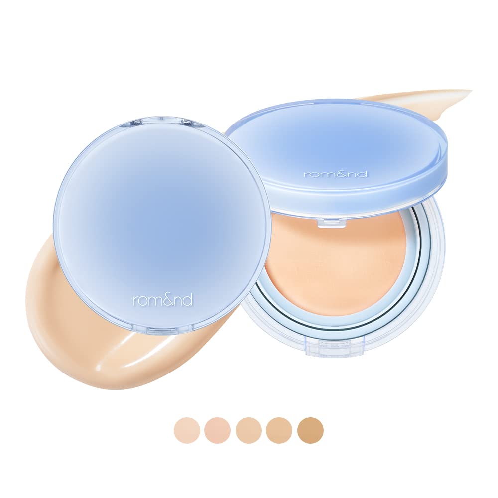 rom&nd Bare Water Cushion 20g (03 Natural 21), Healthy hydrated, Instant hydration, Comfortable skin, Long lasting, Extra moist,
