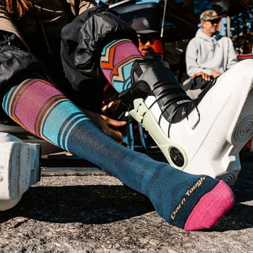 Darn Tough Snow Socks for Women - Lightweight Over-the-Calf Ski & Snowboard Socks, Merino Wool Hiking Socks for Women