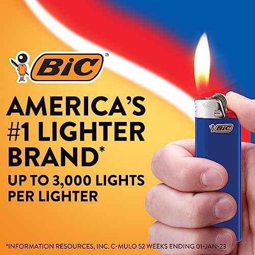 BIC Maxi Pocket Lighter, Special Edition Spooky Series, Halloween-Inspired Designs, Set of 8 Lighters