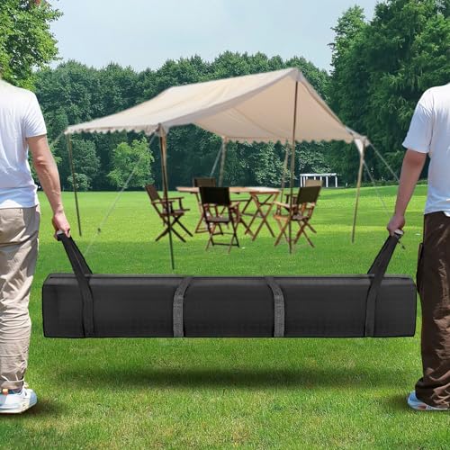 Large Tent Storage Bag - 83" L x 12" W - 600D High-Density Fabri Tent Poles Bag, Suitable for Various Heavy Duty Party Ten...