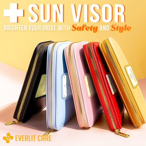 EVERLIT CARE Car First Aid Kit with Emergency Supplies Survival Gear Including Window Breaker Disposable Urine Bag Mountab...