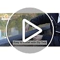 KANAGAWA 90% Sun Shade Cloth 12'X 20' Outdoor Porch Pergola Shade Cover Canopy with Grommets UV Block Privacy Screen for P...